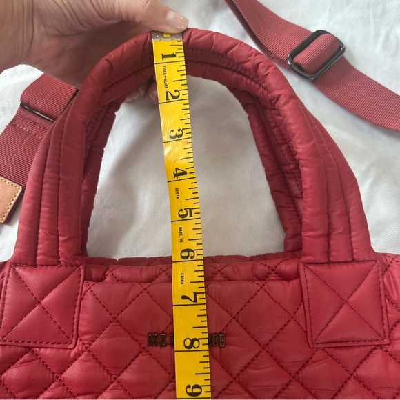 MZ Wallace Small Red Metro Tote - Picture 4 of 9